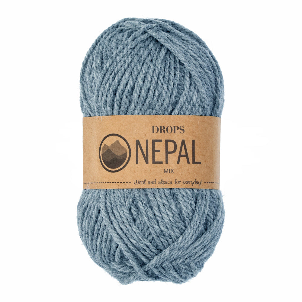 Drops Nepal Mix 8913 Light Blue | Yarnplaza – Wolplein.nl