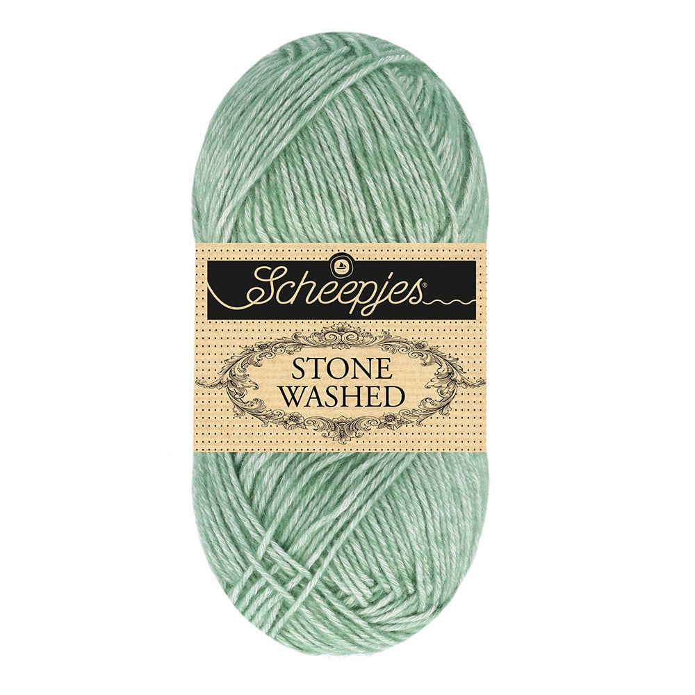 Scheepjes Stone Washed 848 Soft Epidote | Stone Washed yarn
