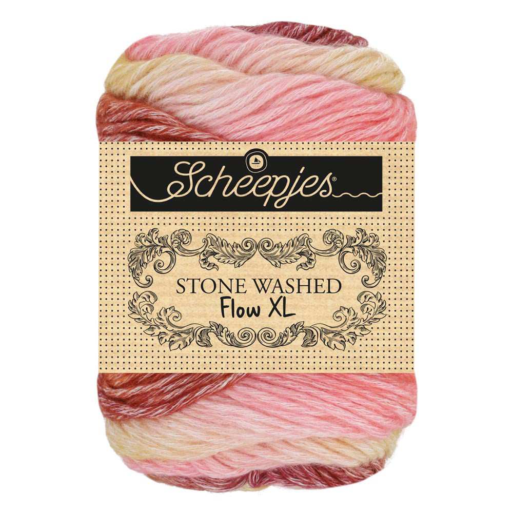 Scheepjes Stone Washed XL Flow 07 Bliss | Thick Gradient Yarn with