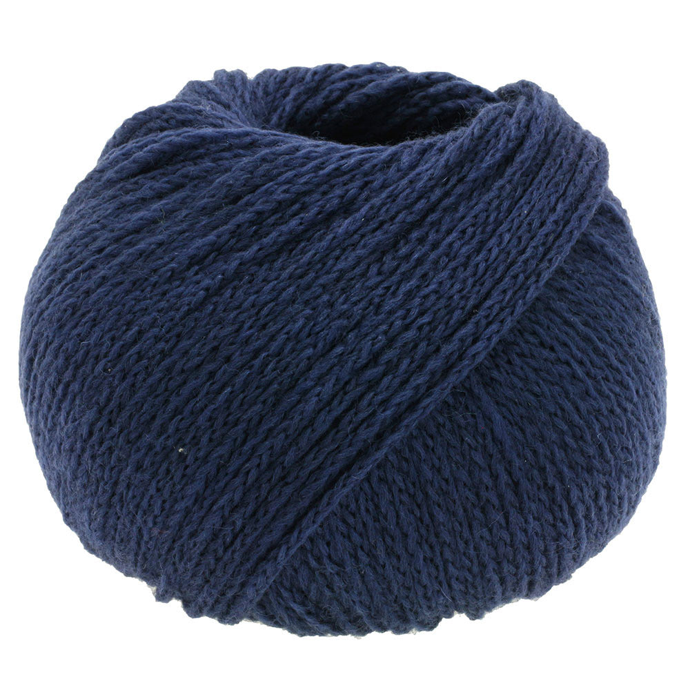Lana Grossa Cool Merino Uni 007 Nachtblauw