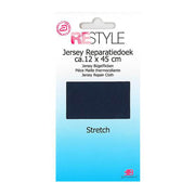 Restyle Jersey Reparatiedoek 12 cm x 45 cm 210 Marine
