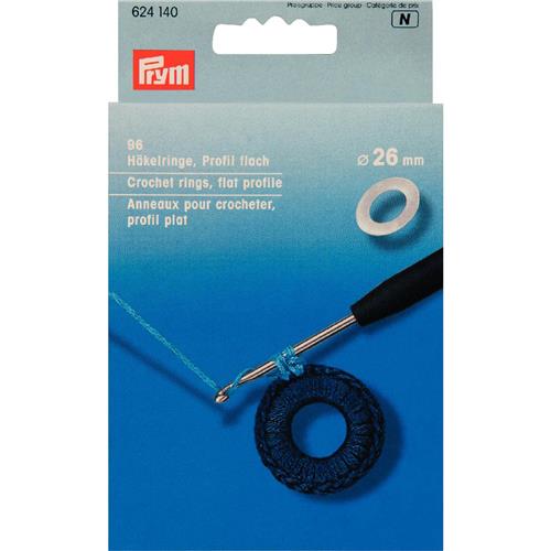 Prym haakringen vlak 26 mm van kunststof