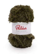 Phildar Phil Inuit 2173 Khaki - bol zacht faux fur garen
