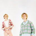 Crochet Pattern: Stylecraft Grace & Serene No. 10172 Crochet Sweater & Cardigan (Digital)