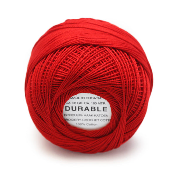 Durable Borduur- en haakkatoen 1025 Red