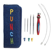 Knitpro 21001 Vibrant punch naald set Jeans blauw