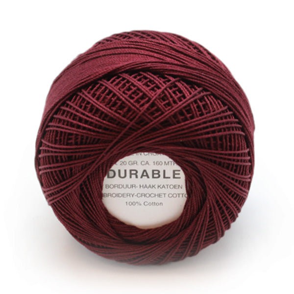 Durable Borduur- en haakkatoen 1035 Burgundy