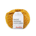 Katia Basic Merino Popcorn 107 Mustard-White