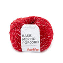 Katia Basic Merino Popcorn 109 Red-White