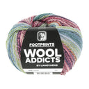 Lang Yarns Footprints 0014 Blue/Burgundy/Pink