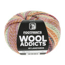 Lang Yarns Footprints 0015 Orange/Lilac/Green