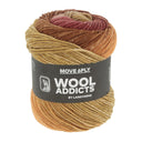 Lang Yarns Move 6-Strand 0002 Burgundy/Brass/Orange