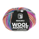 Lang Yarns Move 8-Fach/8-Ply 0011 Purple/Olive/Orange/Pink Ink