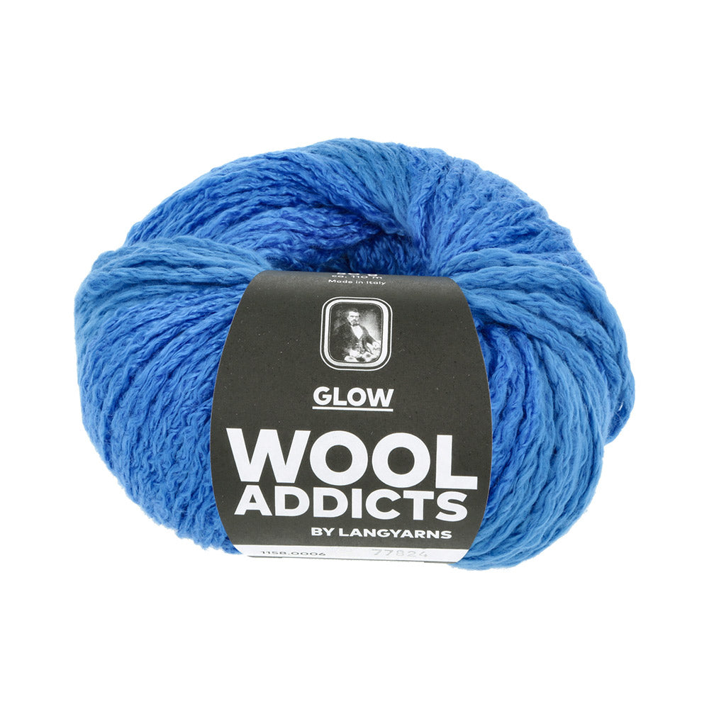 Lang Yarns Glow 0006 Kobalt