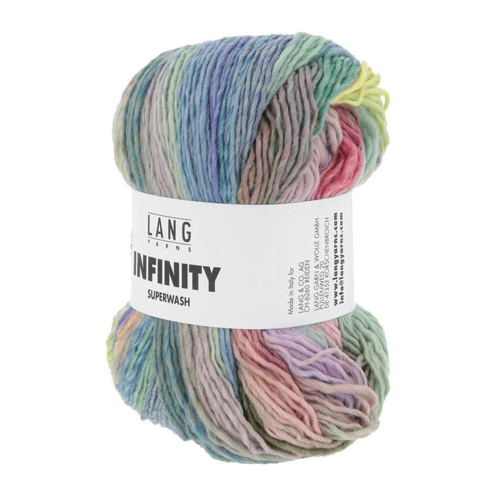 Lang Yarns Infinity 0006 Zachte Zonsopkomst - bol garen schuin van voren