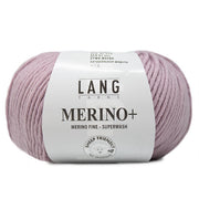 Lang Yarns Merino+ 0119 Donker Roze