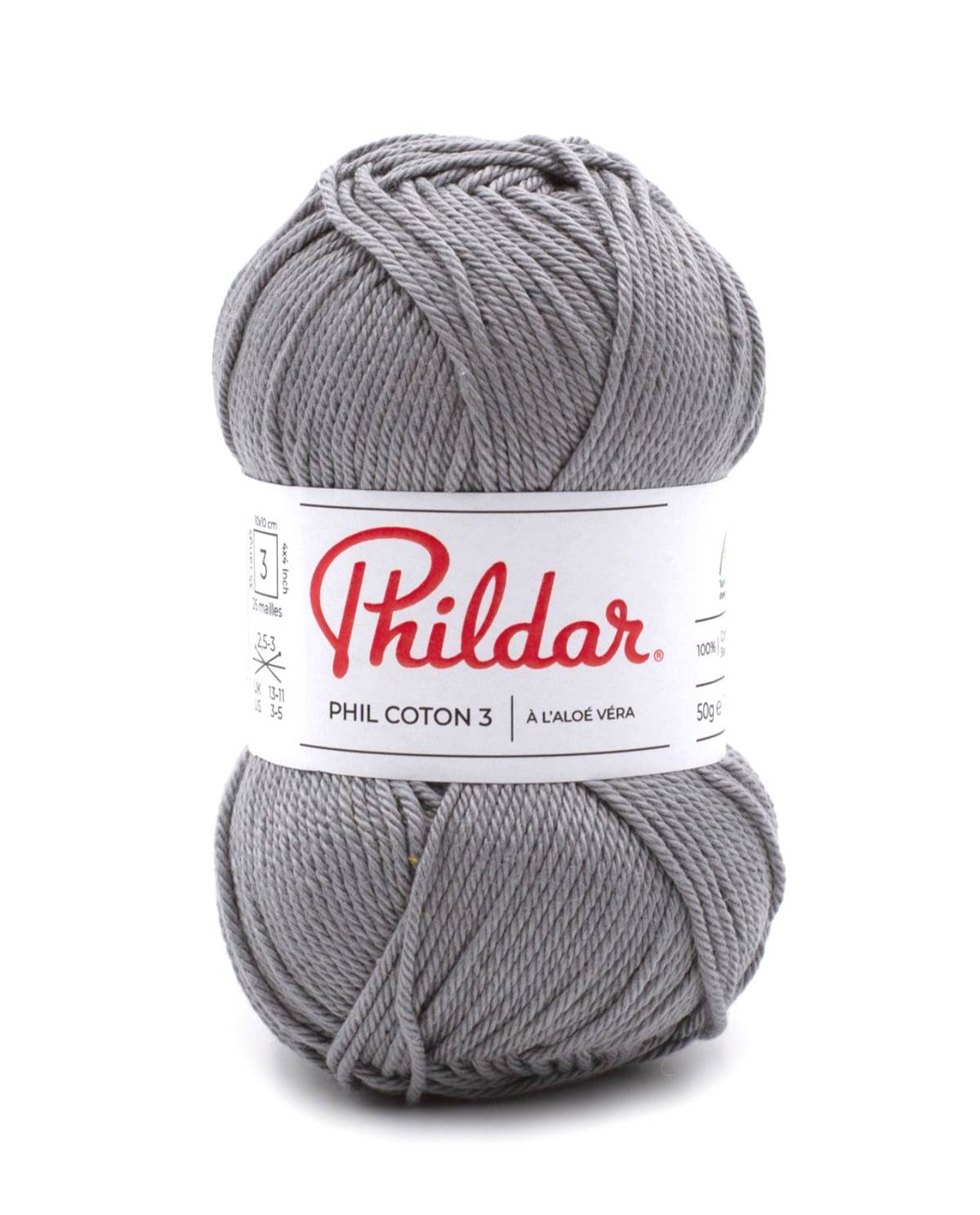 Phildar Phil Coton 3 1399 Olifant sfeerfoto 1