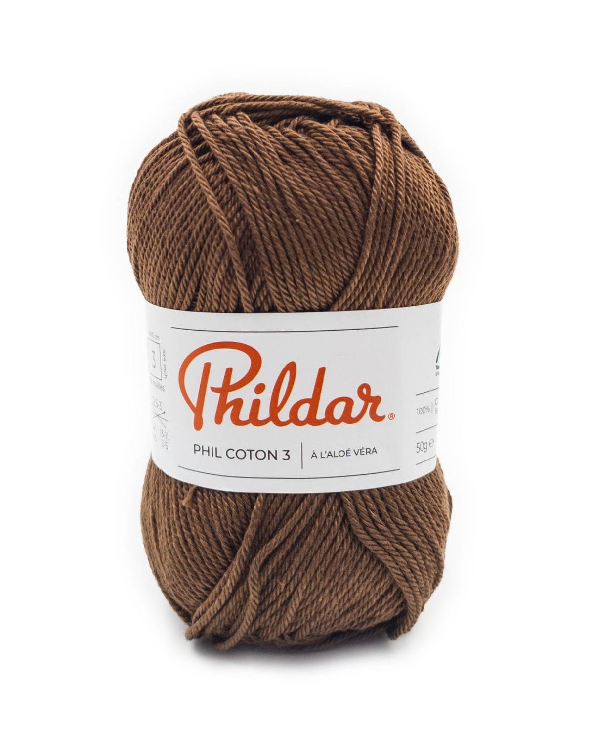 Phildar Phil Coton 3 2387 Chocolade sfeerfoto 1