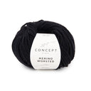 Katia Merino Worsted 002 Black