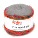 Katia Fur Moda 300 305 Grey-Red-Camel