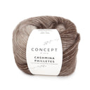 Katia Cashmina Paillettes 100 Beige-Brown
