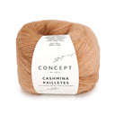 Katia Cashmina Paillettes 101 Salmon-Rust Brown
