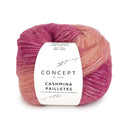 Katia Cashmina Paillettes 102 Bubblegum Pink-Purple
