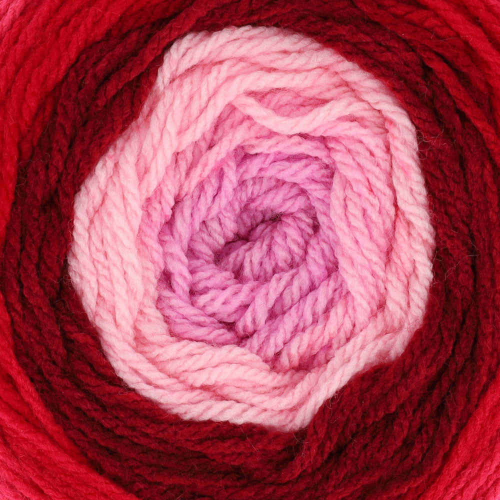 Scheepjes Colour Crafter Cake 707 Dopamine Décor - close-up van de draad en het kleurverloop