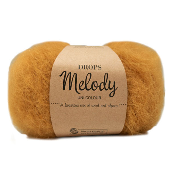 Drops Melody Uni Colour 018 Mosterd