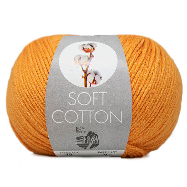Lana Grossa Soft Cotton 019 Orange