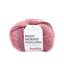 Katia Basic Merino Popcorn 200 Bubblegum Pink—Multicolored