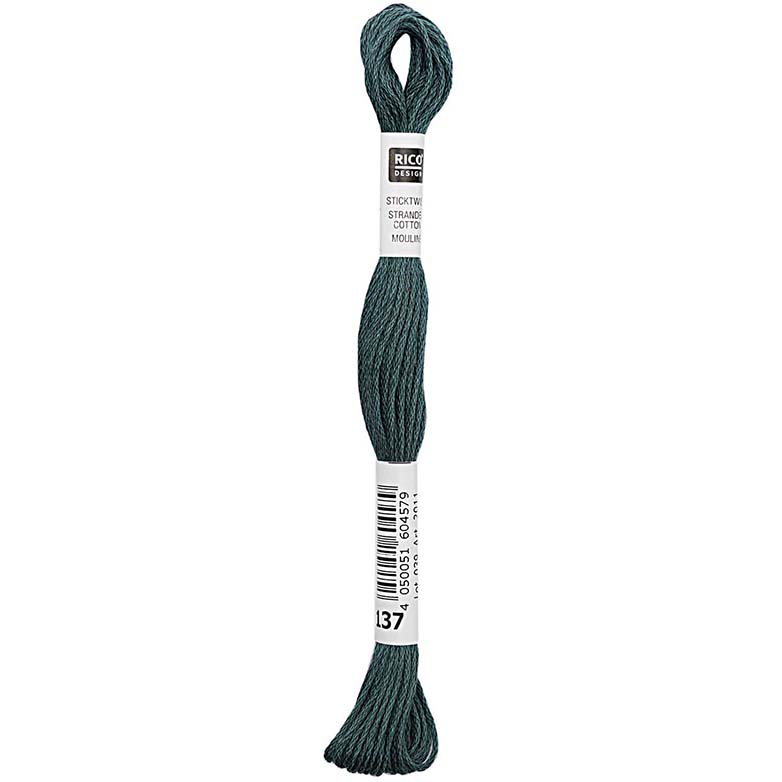 Rico Sticktwist Borduurgaren 8m 137 Petrol