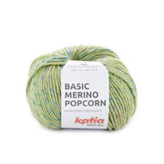 Katia Basic Merino Popcorn 202 Salie-Meerkleurig