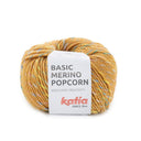 Katia Basic Merino Popcorn 204 Caramel-Multicolor