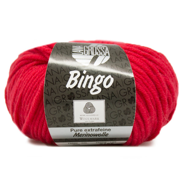 Lana Grossa Bingo 020 Helder Rood