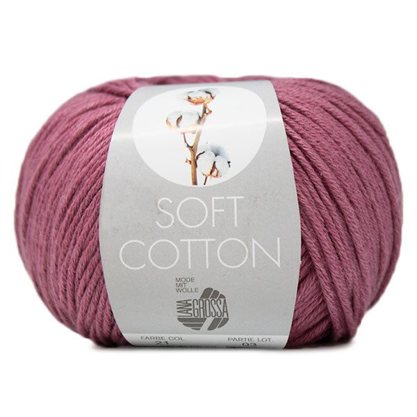 Lana Grossa Soft Cotton 021 Heather