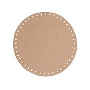 Go Handmade PU Leren Bodem Ø 20cm Apricot
