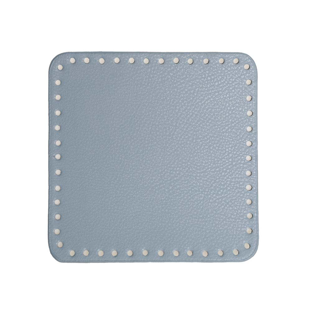 Go Handmade PU Leren Bodem 18x18cm Blue