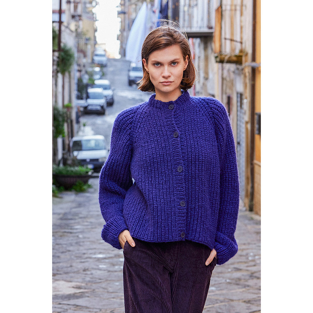 Lang Yarns Promise 0037 Omber Cardigan voorkant