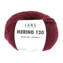 Lang Yarns Merino 120 0163 Dark Red