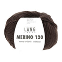 Lang Yarns Merino 120 0468 Dark Brown