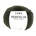 Lang Yarns Merino 120 0498 Lead Green