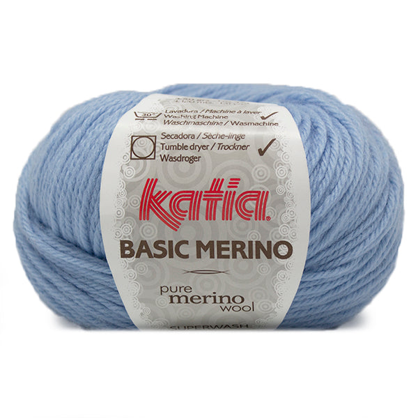 Katia Basic Merino 034 Nachtblauw
