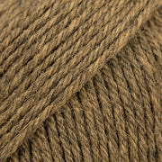 Drops Saga Mix 39 Mosbruin - 100% wol in gemêleerde kleur Mosbruin