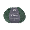 Lana Grossa Cool Wool 4 Socks Uni 7702 Gray-Green