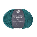 Lana Grossa Cool Wool 4 Socks Uni 7719 Opal Green