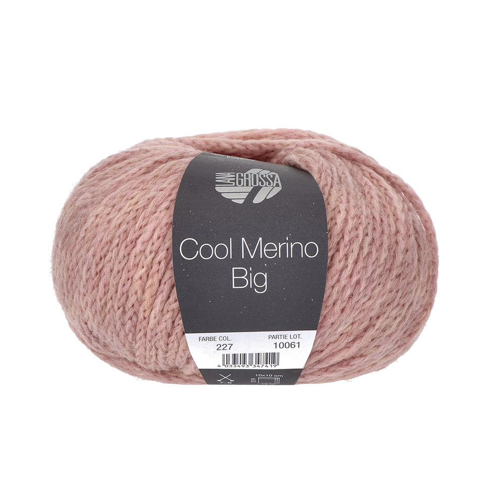 Lana Grossa Cool Merino Big 227 Oud Roze
