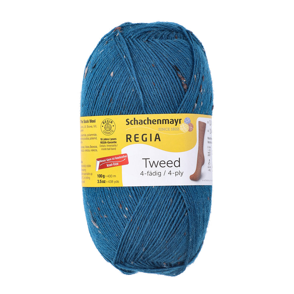 SMC Regia Tweed Sokkengaren uni kleuren 069