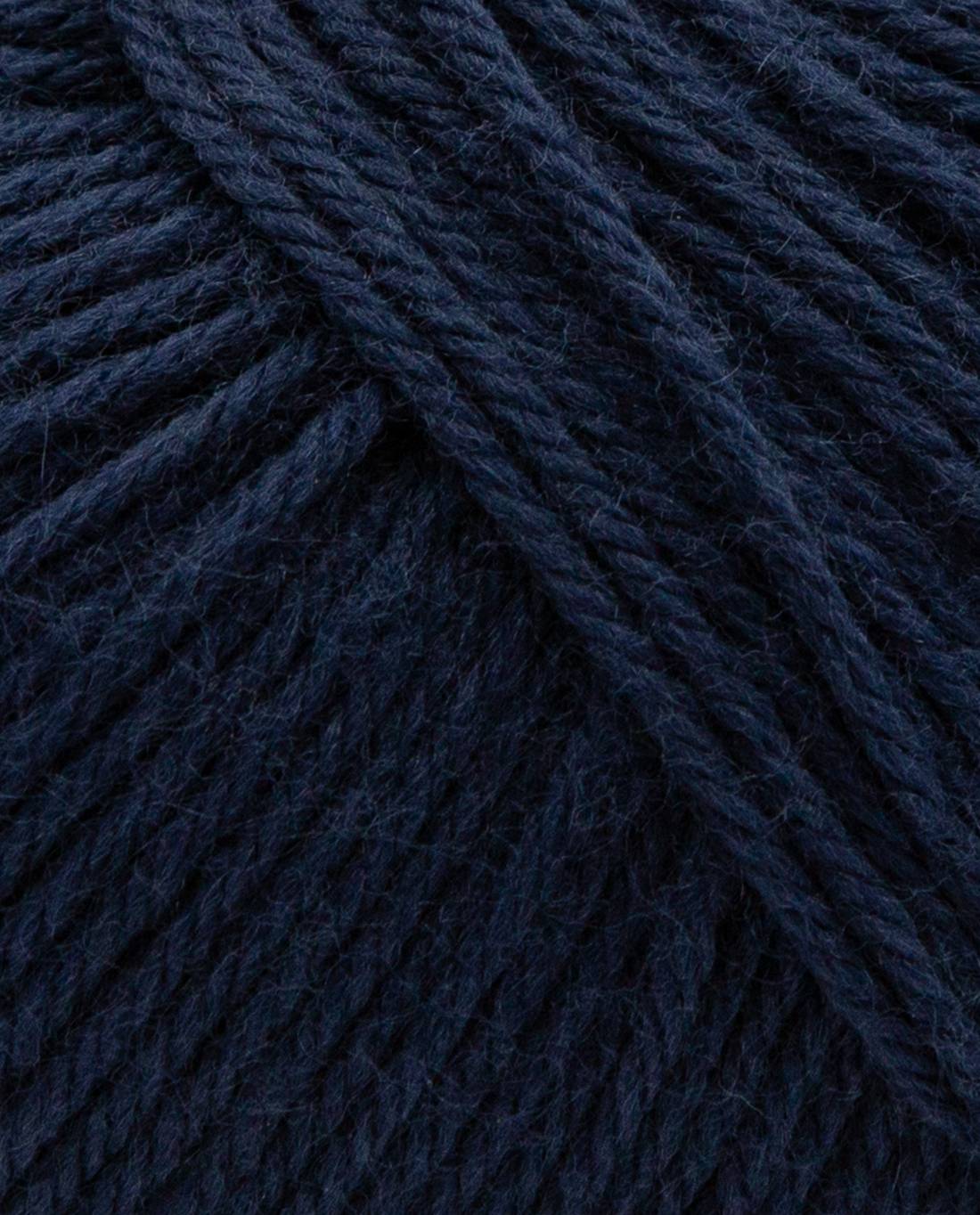 Phildar Phil Caresse 1097 Navy Blue - close-up van het garen