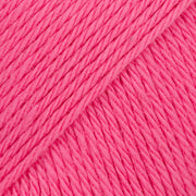 Drops Magic Uni Colour 44 Roze flamingo - kleurstaal katoen